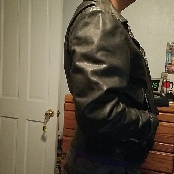 Vintage Wilson Open Road Leather Jacket w/ lining - Picture 2 of 14